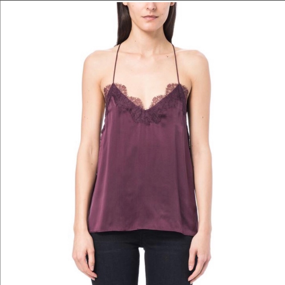 CAMI NYC silk tank